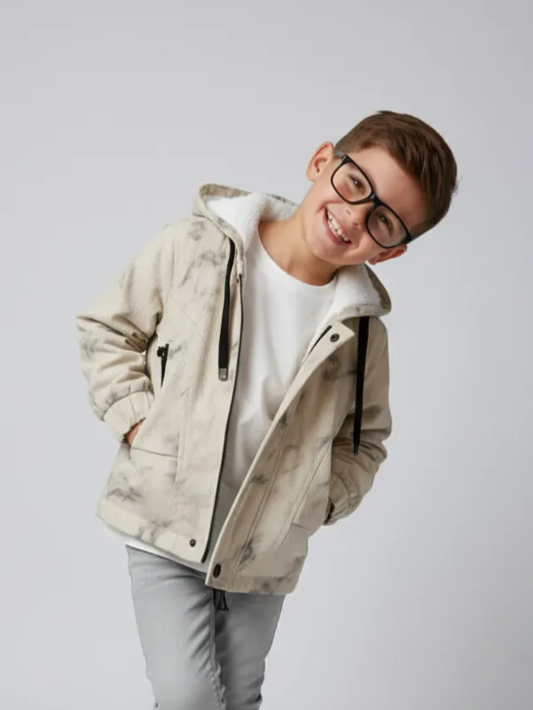 [1420] كود 1420-جاكت اولادي (واتر بروف مقالم) مقاس 2-3-4-5