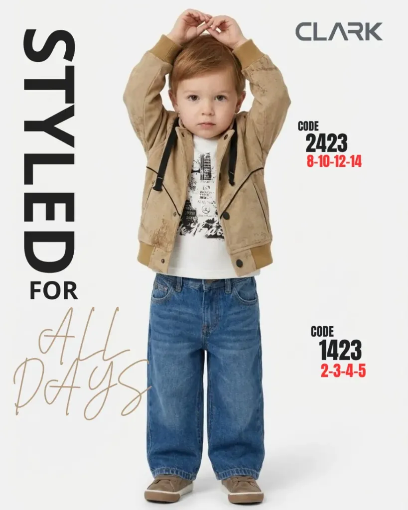 [1423] كود 1423-طقم اولادي قطعتين كارمون مقاس S-M-L-XL