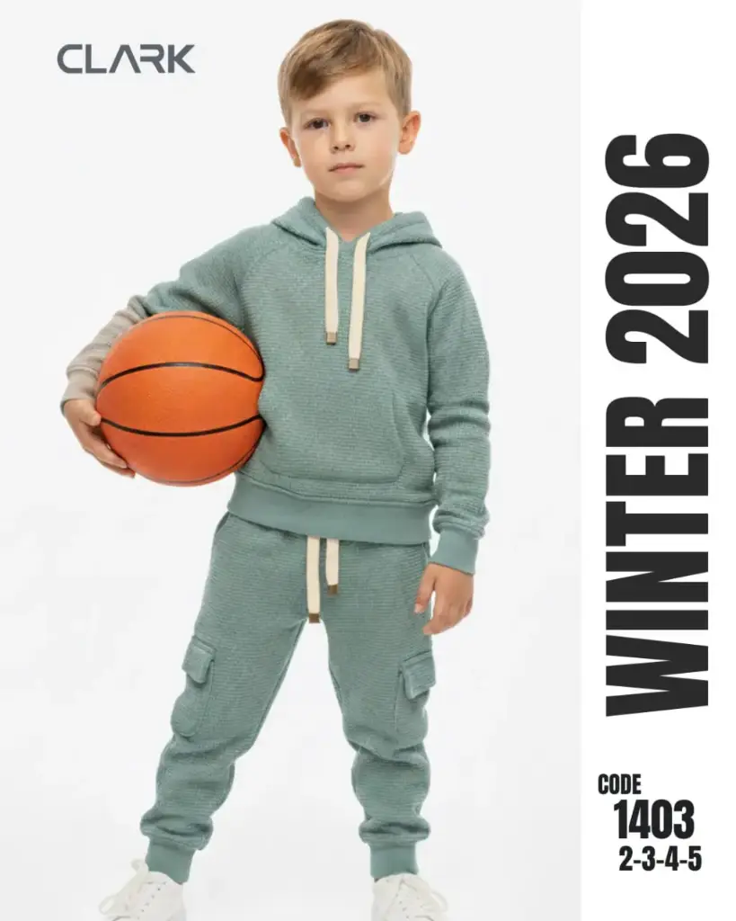 [1403] طقم اولادي (بسكوته) قطعتين مقاس 2-3-4-5