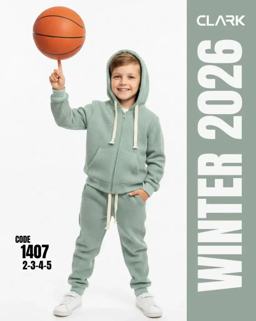 [1407] طقم اولادي (بسكوته) قطعتين مقاس 2-3-4-5