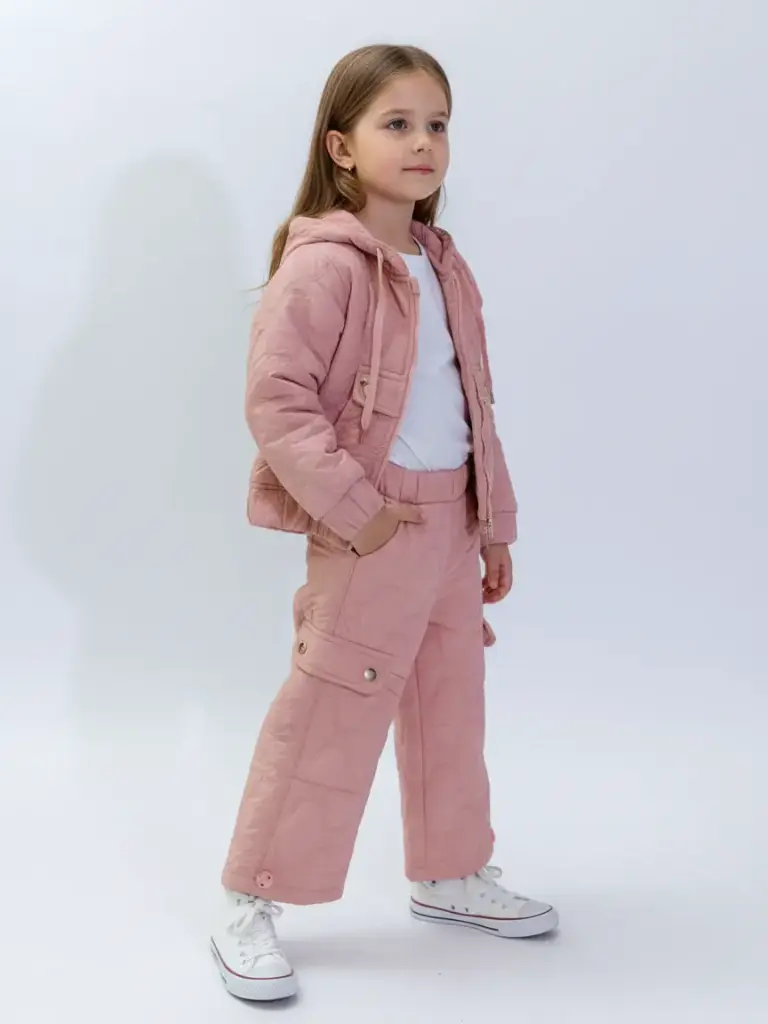 [1303] كود 1303-طقم بناتي 3 قطع مقاس 2-3-4-5